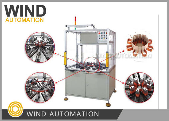 China. Generador de automóviles Estator bobina de enrollamiento de onda y cuña máquina de inserción para alternador proveedor