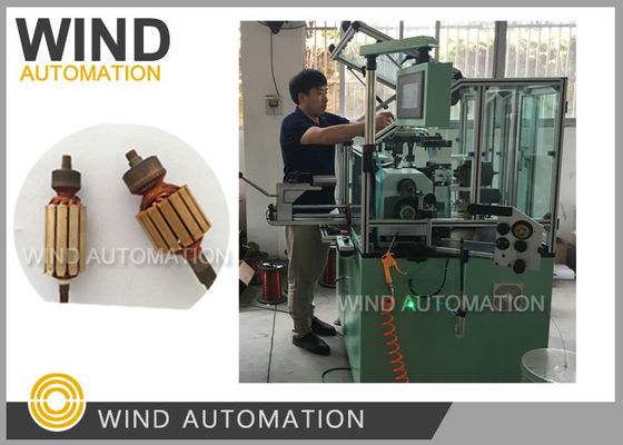 China. Máquina de remolque de doble volante con armadura de conmutador / máquina automática de remolque de bobina proveedor