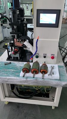 Armature Commutator Fusing Hot Staking Machine Welding Of Bars Terminal Joint Fusing Commutator