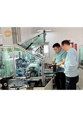 Máquina de remolque con doble volante para motores de corriente continua con imán permanente proveedor