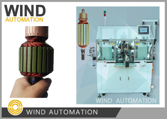 Armadura de la máquina de cuerda del rotor de la bobina de la máquina de cuerda de dos volantes con commutador de ranuras motor PMDC proveedor