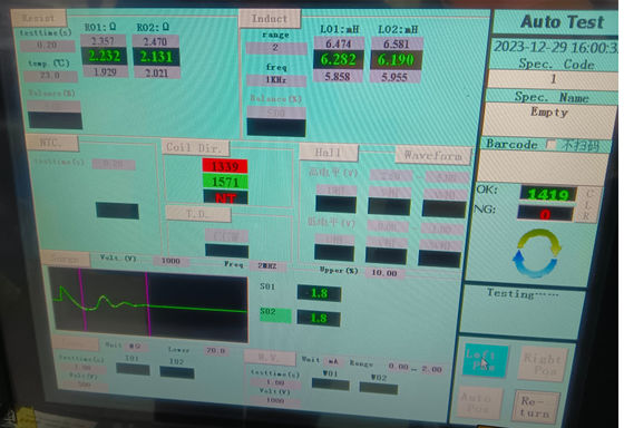 How to Judge Quickly DC Motor Stator Testing Machine With Pneumatic Fixture