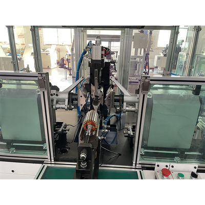 Máquina de enrollamiento de armaduras totalmente automática Enrollador de bobina de rotor con tensor electrónico proveedor