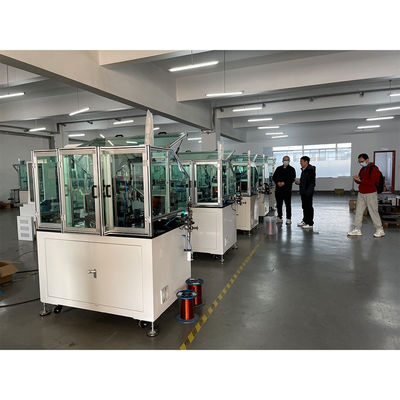 Máquina de enrollamiento de armaduras totalmente automática Enrollador de bobina de rotor con tensor electrónico proveedor