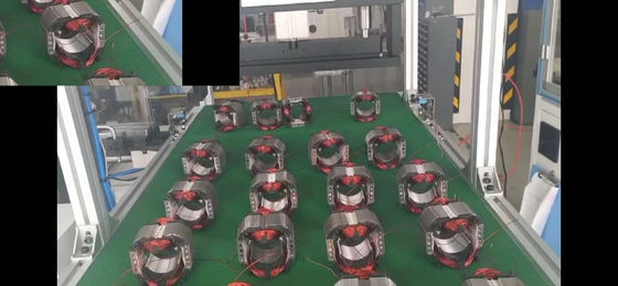 Máquina de enrollamiento de estatores Estatores 2 Polos bobina de campo totalmente automática hecha a medida proveedor