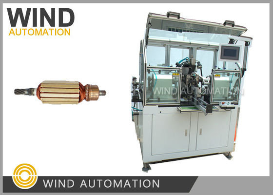 Máquina de enrollamiento de alambre de cobre para armaduras PMDC rotor Riser Commutador proveedor