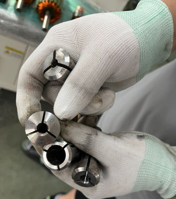 Máquina de fusión de commutadores de punto de alambre 12V 24V motores de corriente continua cepillado apilamiento en caliente proveedor