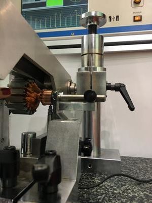 Equipo de ensayo de redondez de armaduras Probador de motor eléctrico para motor de CC cepillado proveedor