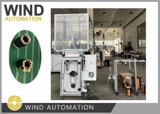 Ocho polos BLDC motor paso a paso del estator máquina de devanado con dos agujas proveedor