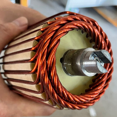 Cables redondos de automóviles de 3,4 mm máquina de bobina de alfiler de pelo para armaduras de arranque de automóviles proveedor