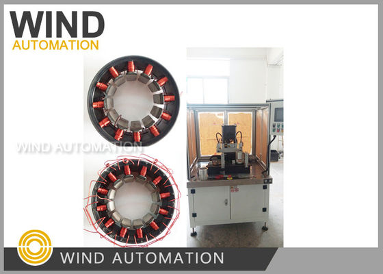 Máquina de enrollamiento de estator con enrollador de aguja de cuatro ejes 7kw Awg18 / Awg38 proveedor