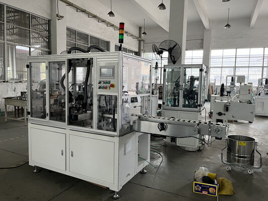 Laminado girando conmutador girando máquina en línea de producción automática