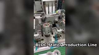 Línea de producción en masa de estatores BLDC