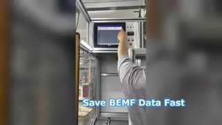 Cómo guardar datos de prueba de la estación BEMF