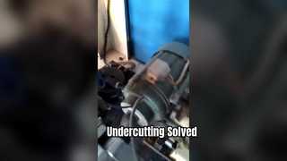 Socavado de la ranura del conmutador